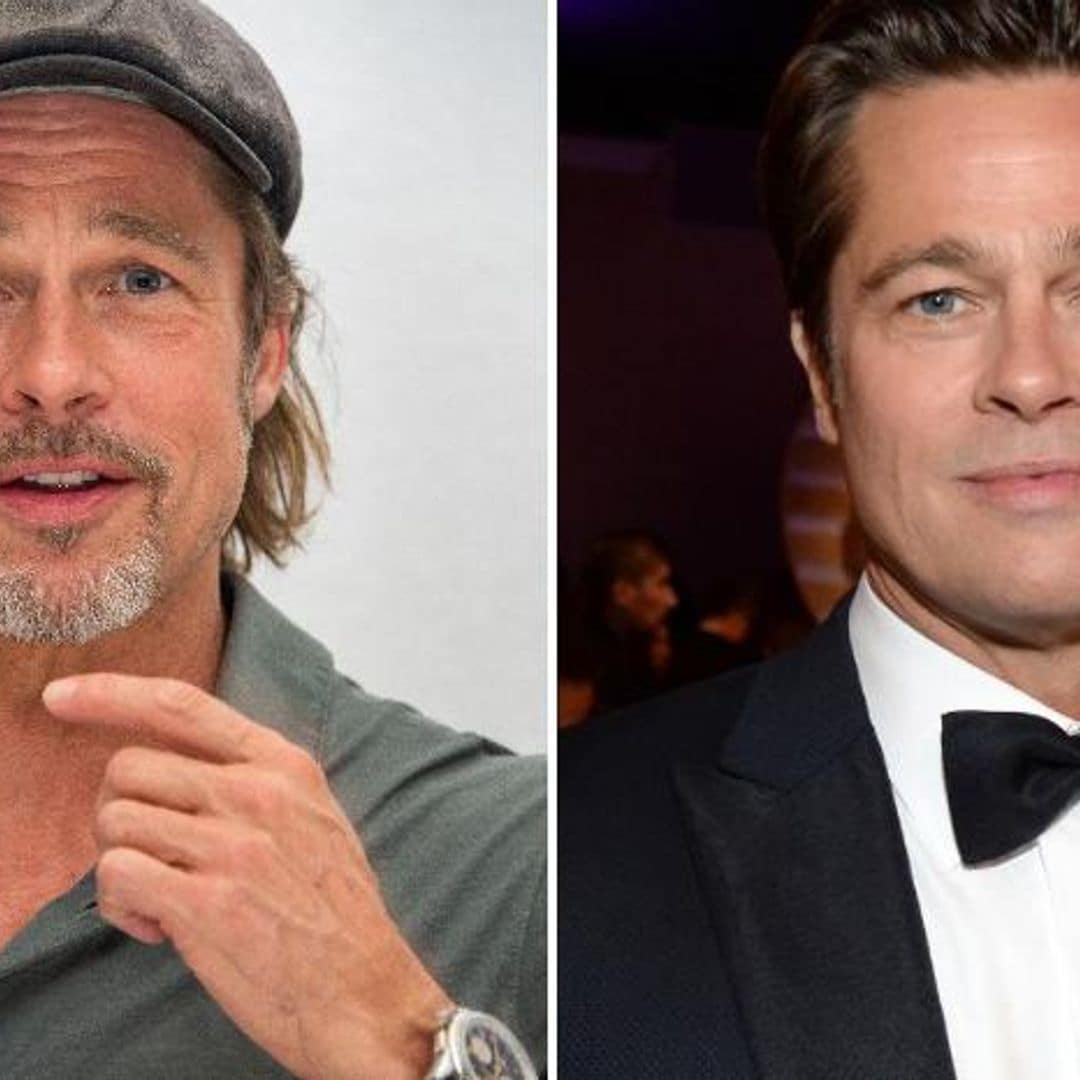 Brad Pitt y otras celebridades que lucen muy guapos con barba
