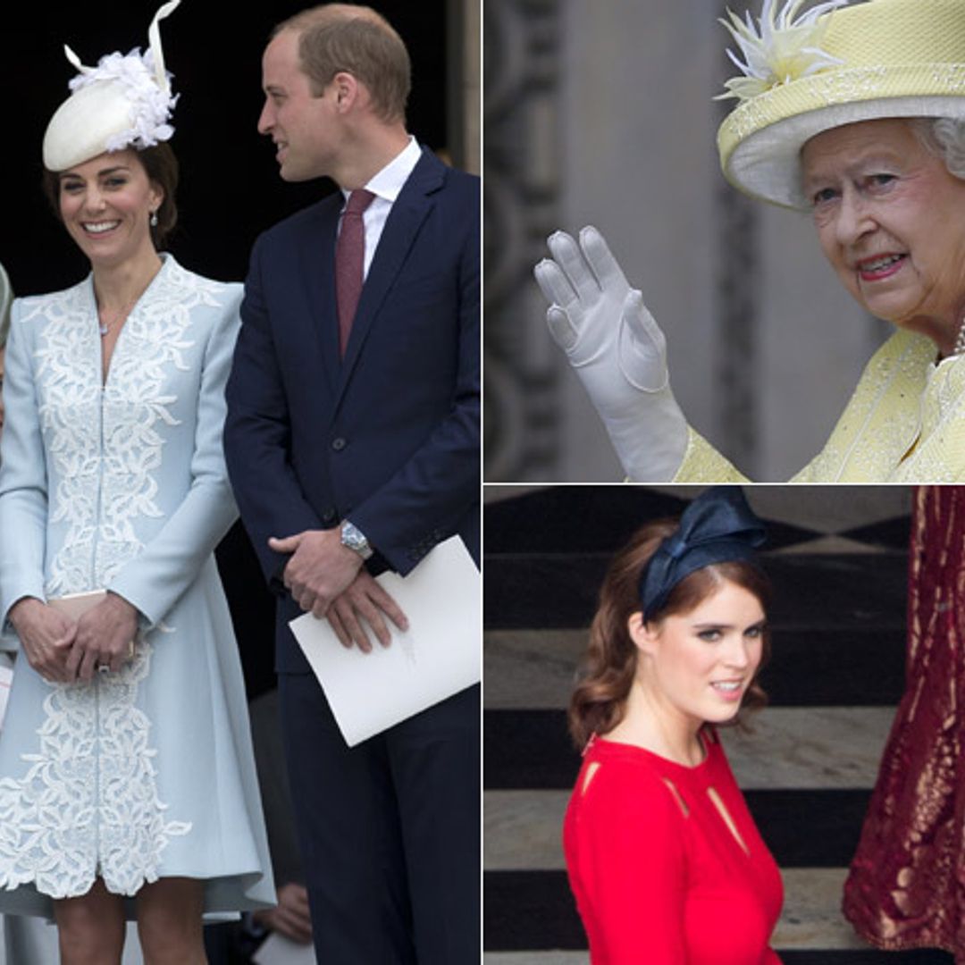 Desfile de elegancia ‘british’ en la celebración del 90 cumpleaños de Isabel II