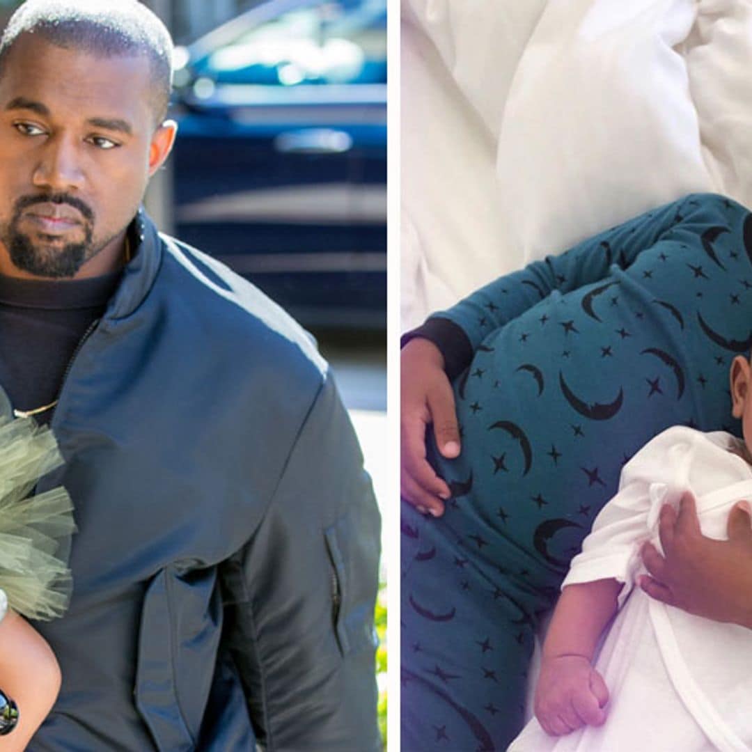 ¡Gran esposo y padre! Este es lado tierno de Kanye West con su familia