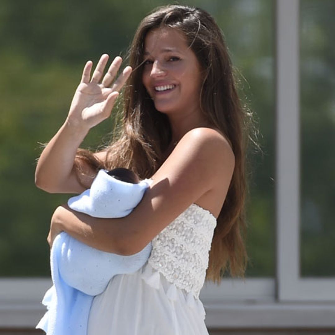 Todo listo para el bautizo del hijo de Malena Costa y Mario Suárez