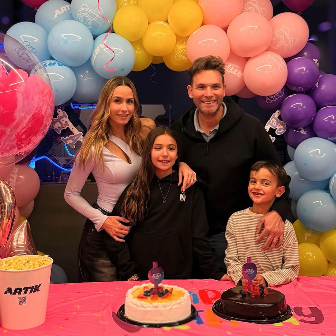 Odalys Ramírez y Patricio Borghetti celebran el cumpleaños 10 de su hija, Gia