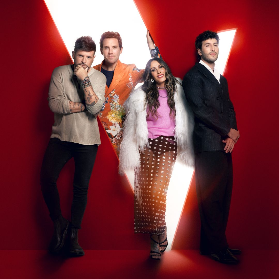 Pablo López, Mika, Malú y Sebastián Yatra, los cuatro 'coaches' de esta edición de 'La Voz'