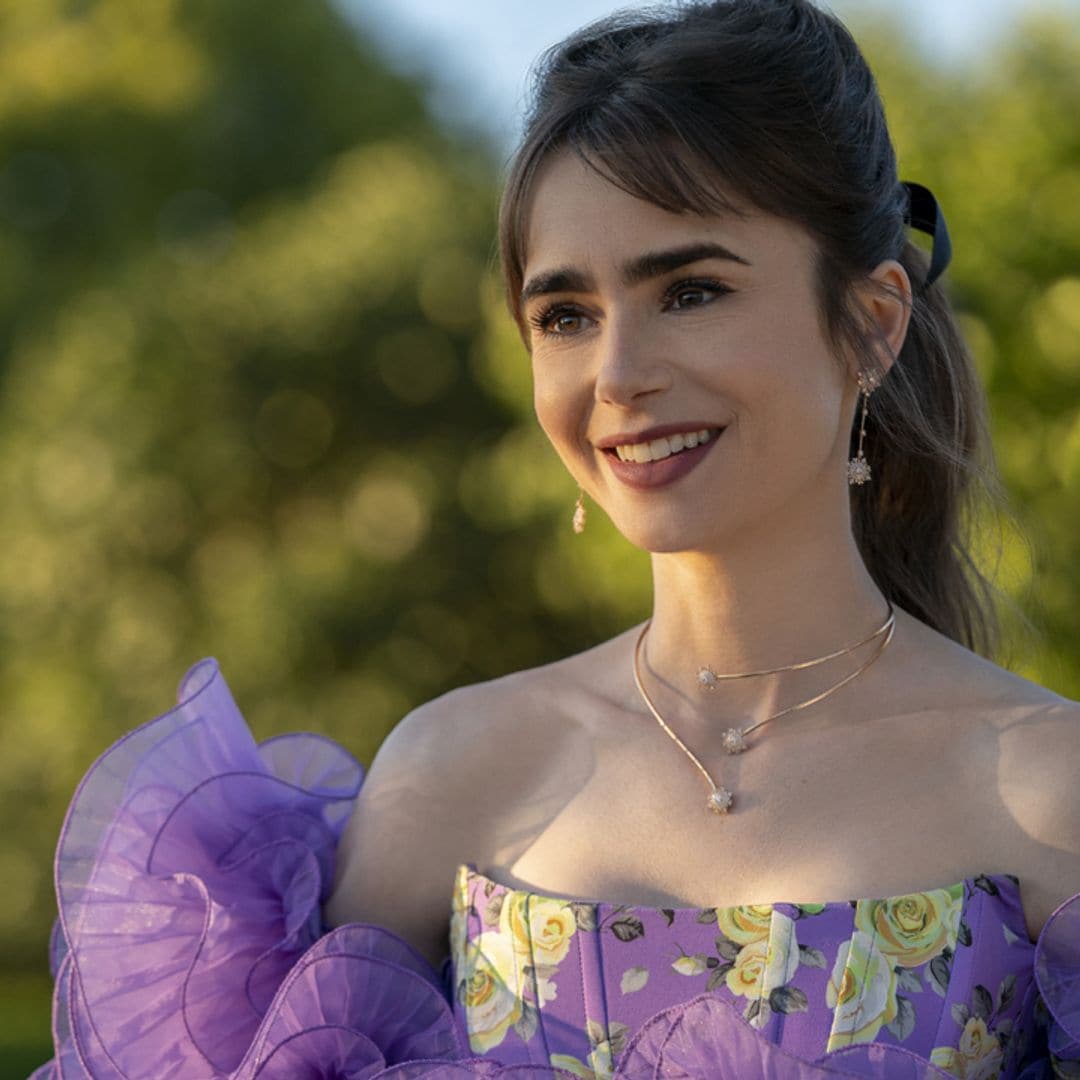 Lily Collins revela cuáles son sus looks favoritos de los que ha llevado en 'Emily in Paris'
