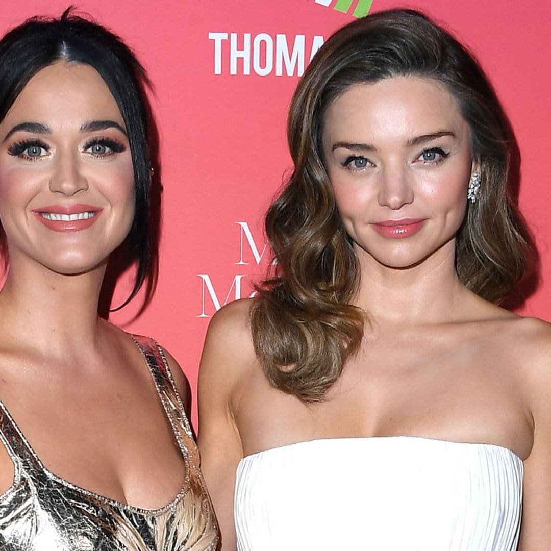 Katy Perry y Miranda Kerr, presente y pasado de Orlando Bloom, dos amigas que rompen estereotipos