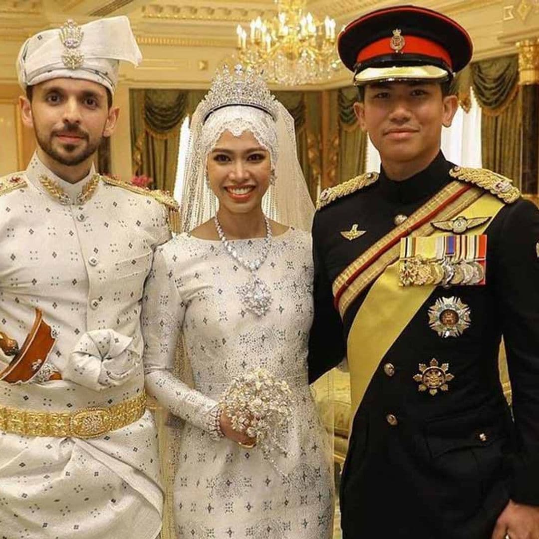 Las imágenes de la fastuosa boda de la hija del sultán de Brunéi