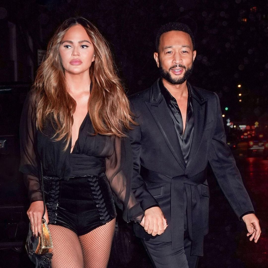 Chrissy Teigen, mujer de John Legend, desafía el invierno de Nueva York con paso firme