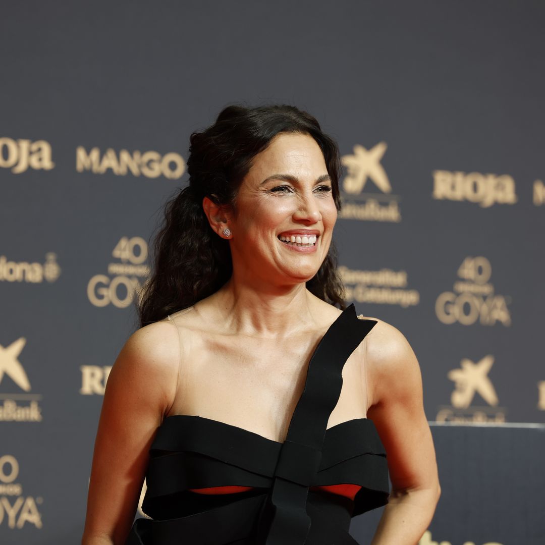 La inesperada respuesta de Toni Acosta sobre el noviazgo de su hijo, Nicolás Martos y Dora Postigo, en los Goya