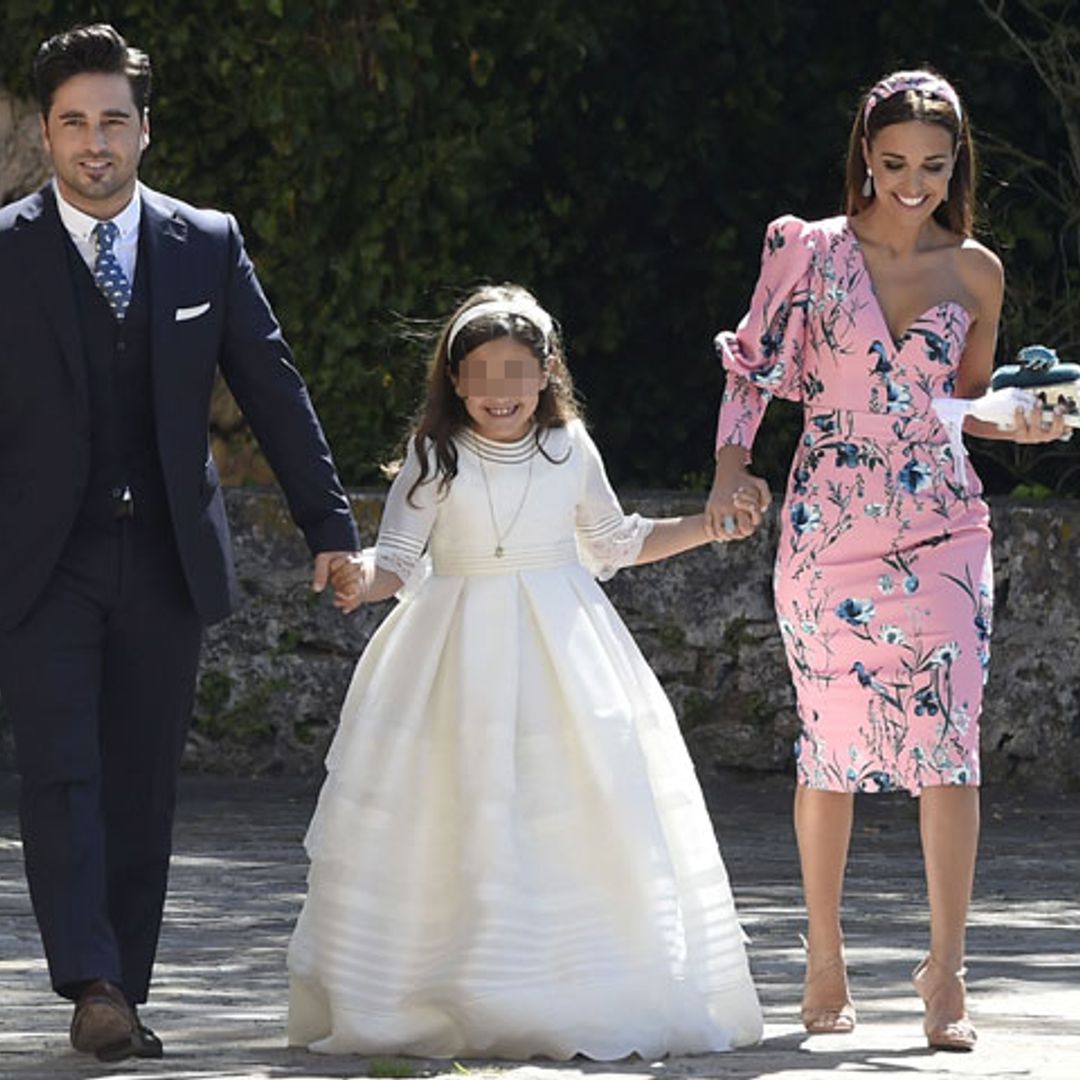 El vestido de comunión de Daniella, un diseño de princesa