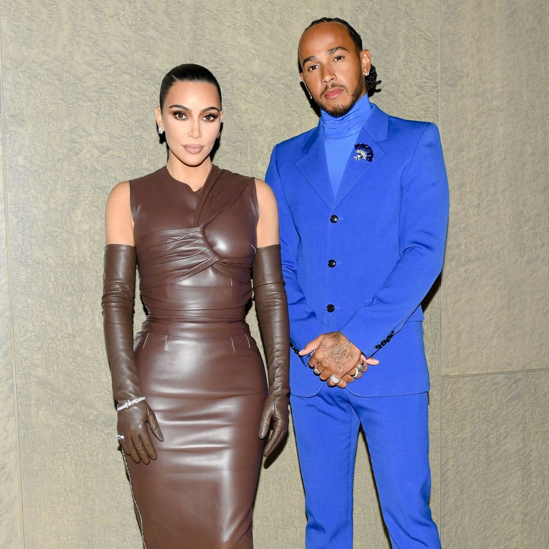 Lewis Hamilton da un paso más en su relación con Kim Kardashian y ya comparte momentos con sus hijos
