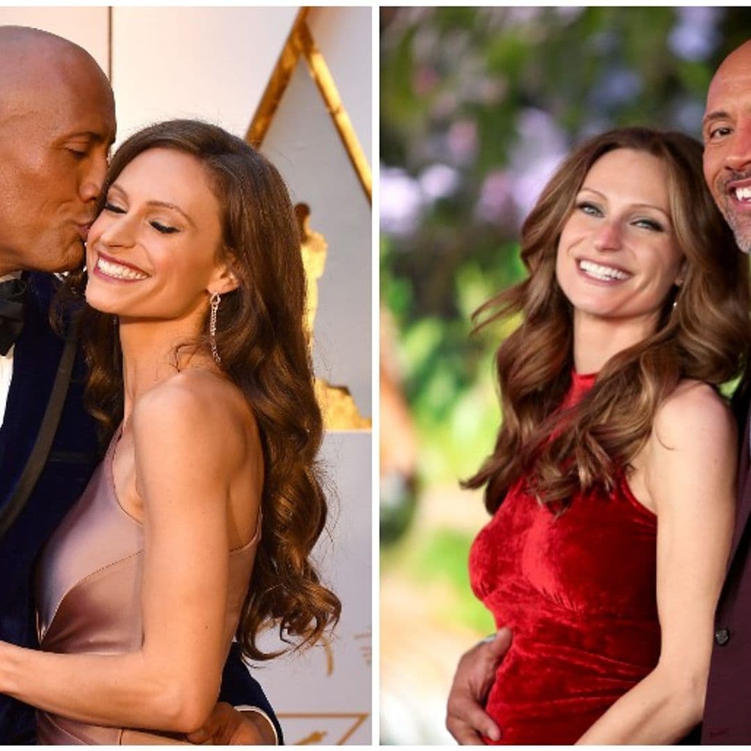 La tierna historia de amor de Dwayne Johnson y Lauren Hashian