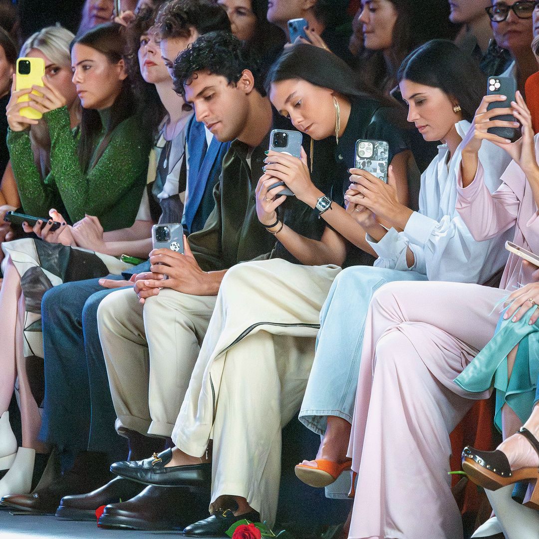 Un momento del desfile de Ynésuelves en la última edición de MBFWM, al que asistieron Victoria de Marichalar, Tomás Páramo y María García de Jaime