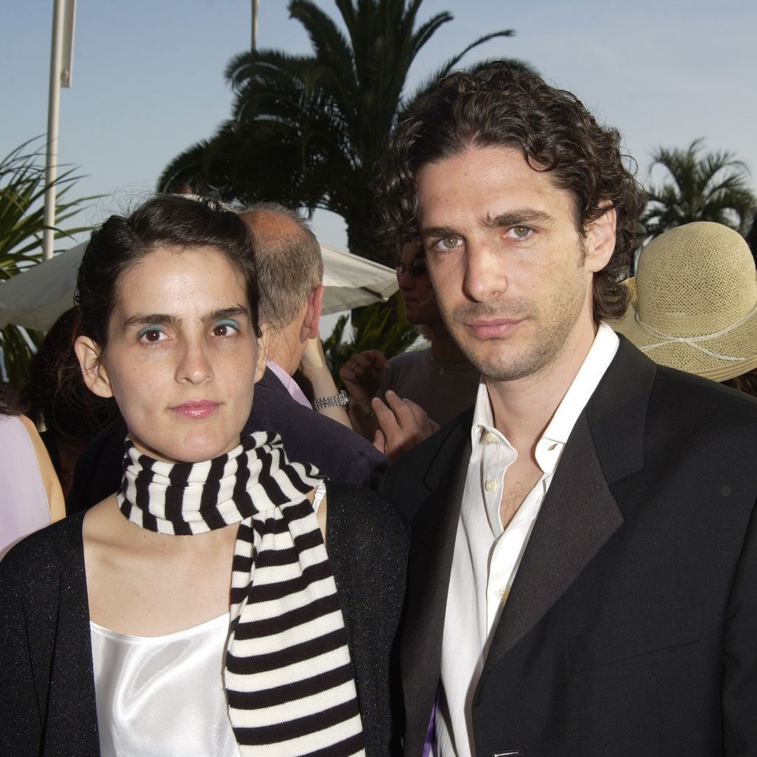 Guadalupe Marin and Leonardo Sbaraglia during Cannes 2002 - Lionsgate Party at the Variety Pavilion at The Variety Pavilion in Cannes, France. (Photo by J. Vespa/WireImage)
