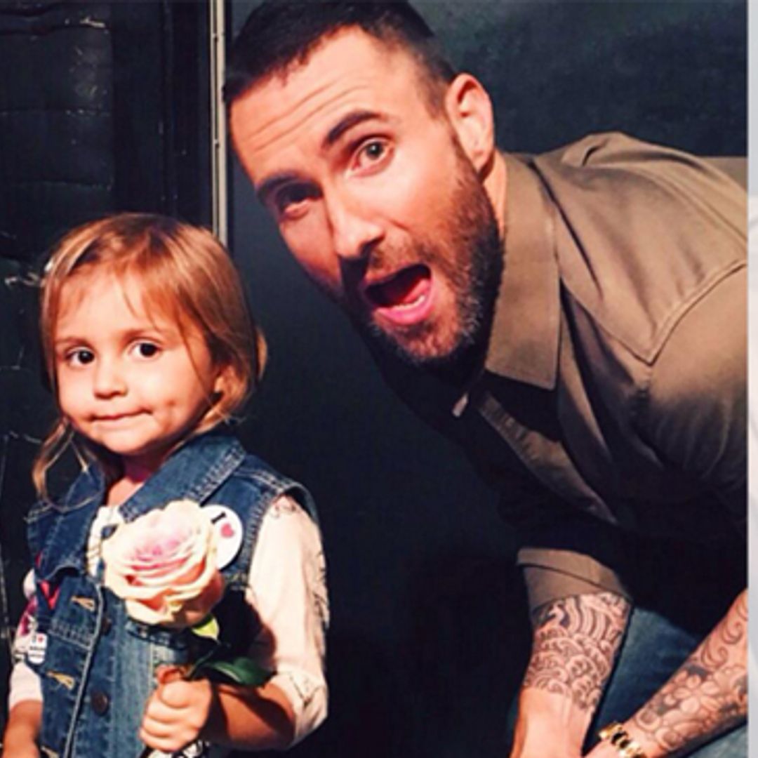 Adam Levine conoce a la niña que lloró al saber que estaba casado