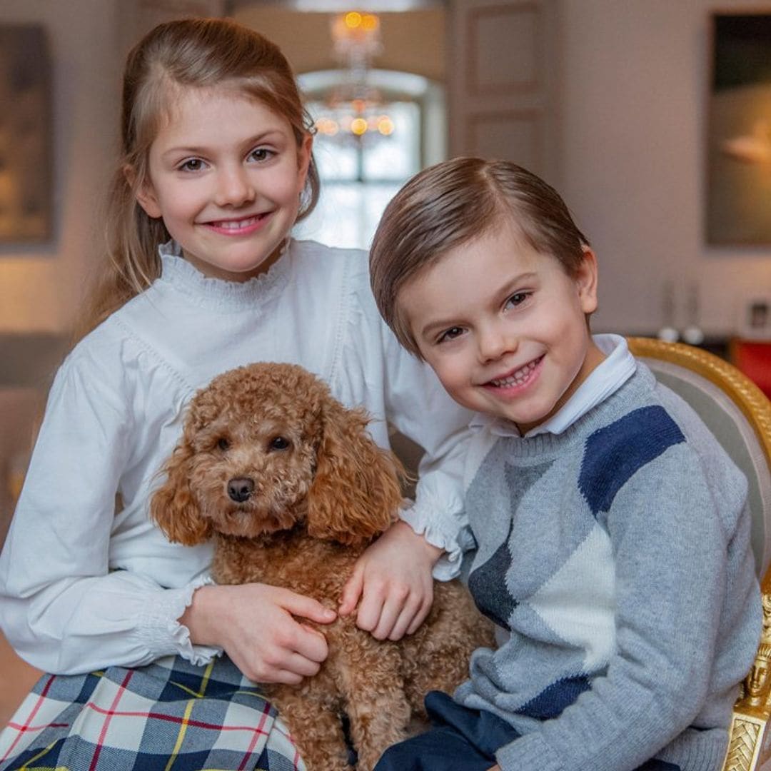 Estelle de Suecia, la princesa roquera cumple nueve años