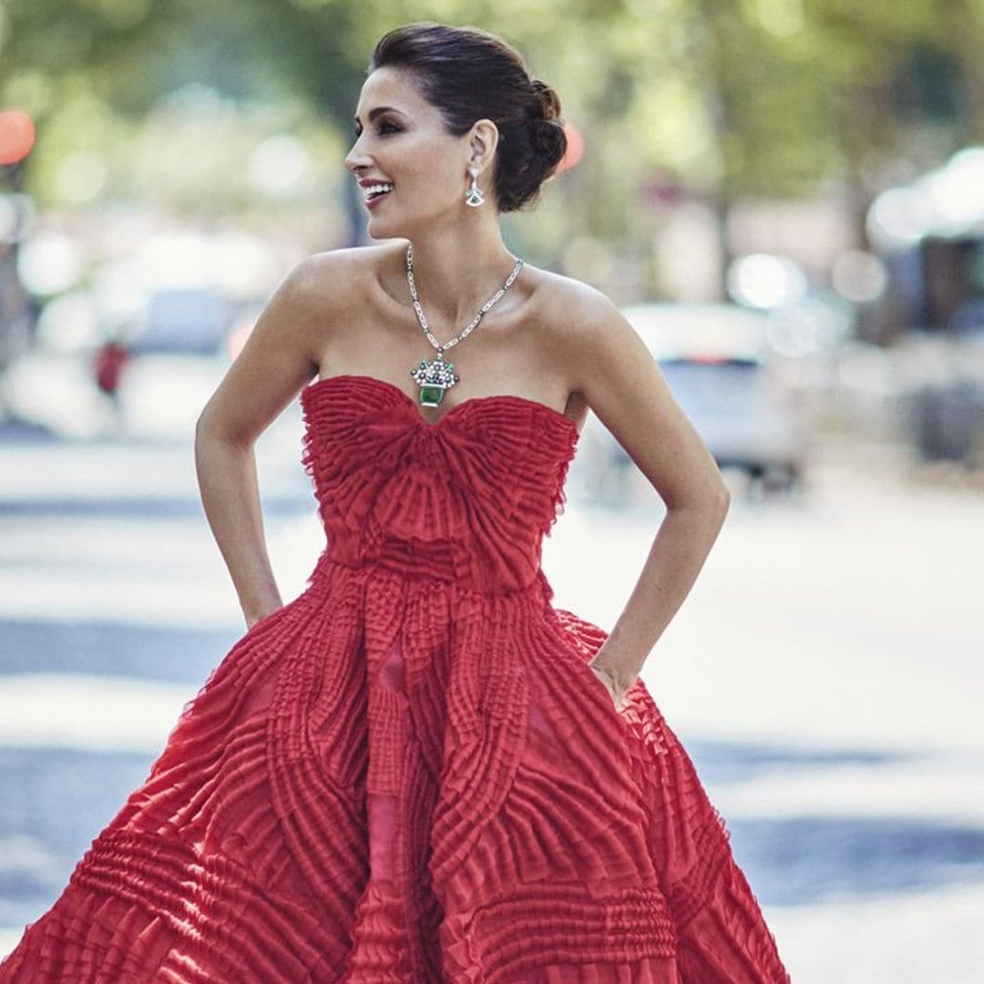 Paloma Cuevas, espectacular modelo de Alta Costura en París