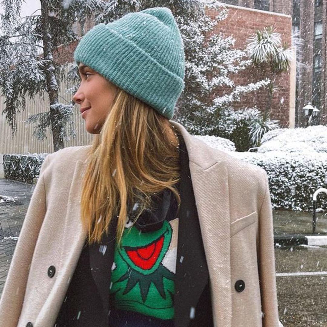 Primero fue Cristina Pedroche y ahora… ¡María Pombo se queda atrapada en la nieve!