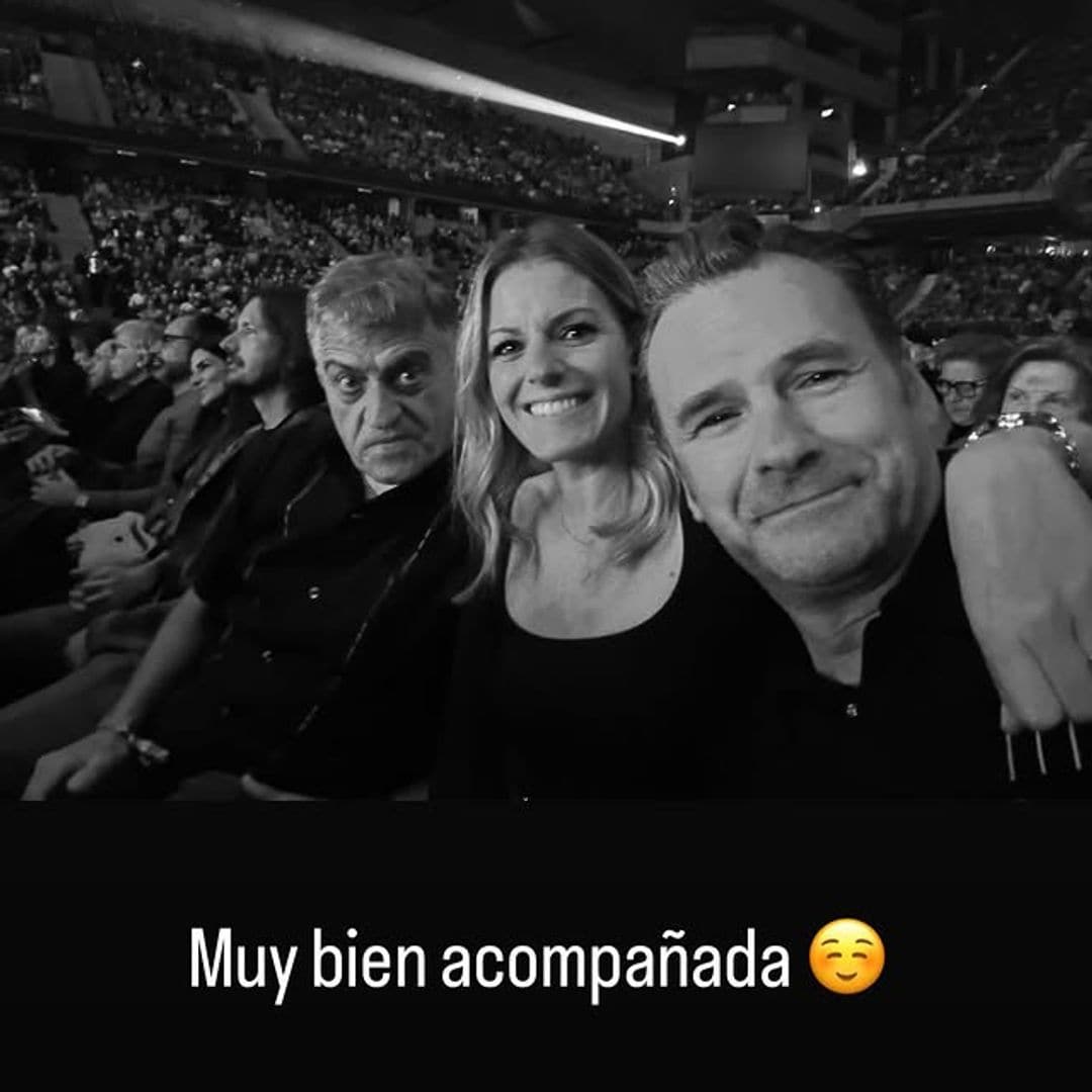 Andrea Ropero con El Gran Wyoming e Iñaki López