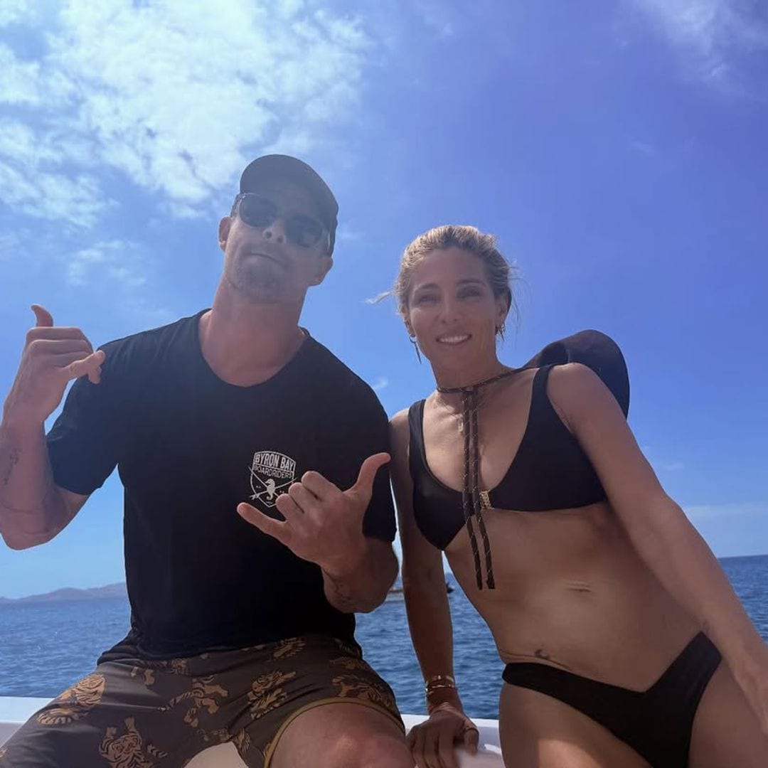 Elsa Pataky y Chris Hemsworth regresan a este paraíso para disfrutar en familia de su gran pasión