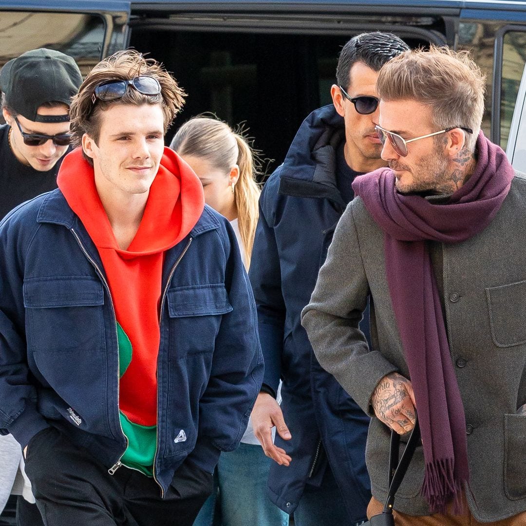 Cruz Beckham rinde homenaje a su padre David con un 'look' imperdible