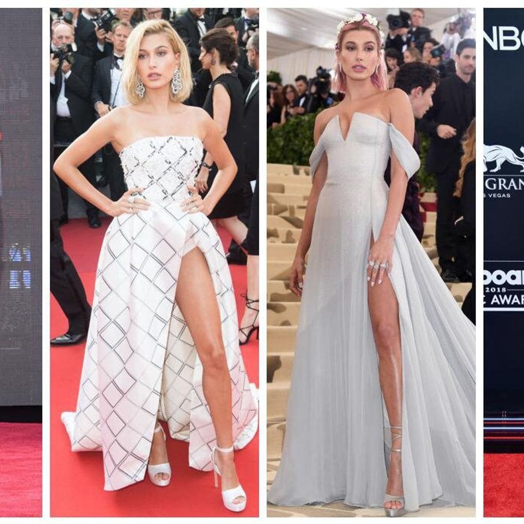De los clásicos a los vanguardistas: los mejores ‘red carpet dresses’ de Hailey Baldwin