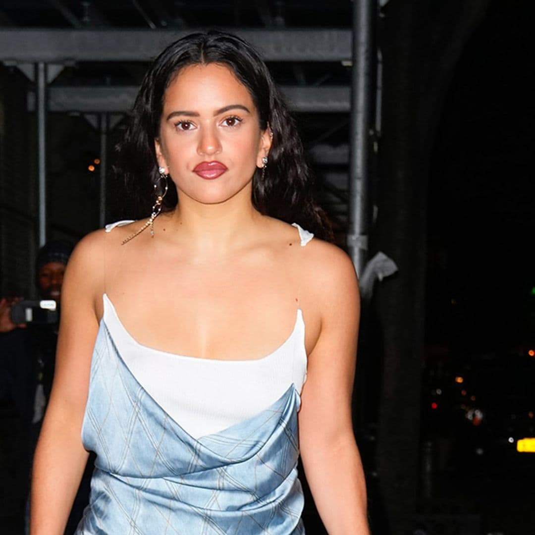 Rosalía sorprende con un look estilo 'Kardashian' en la celebración de su 30 cumpleaños