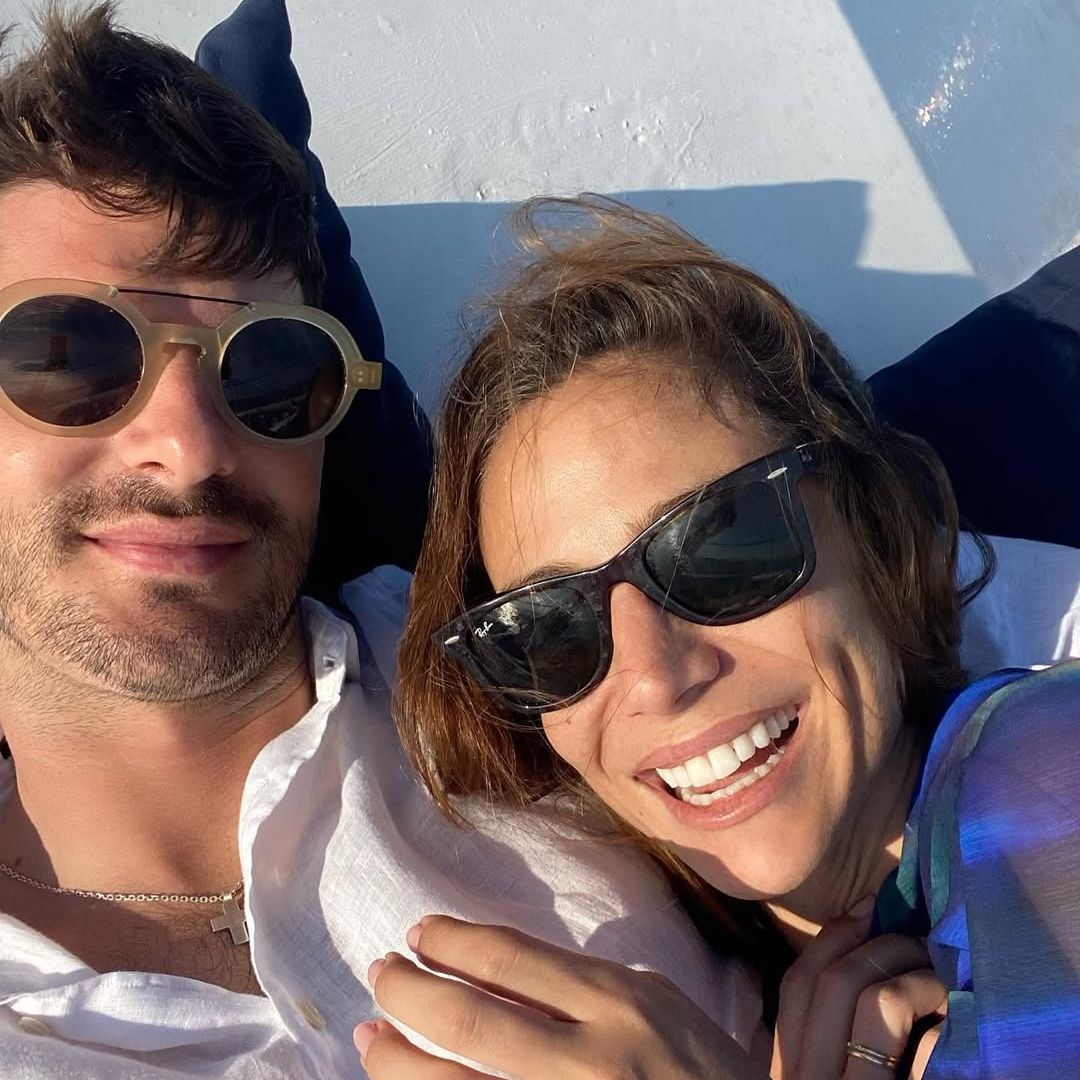 El romántico viaje de Lucía Villalón y Gonzalo Melero a Shanghái con constantes videollamadas a sus hijos