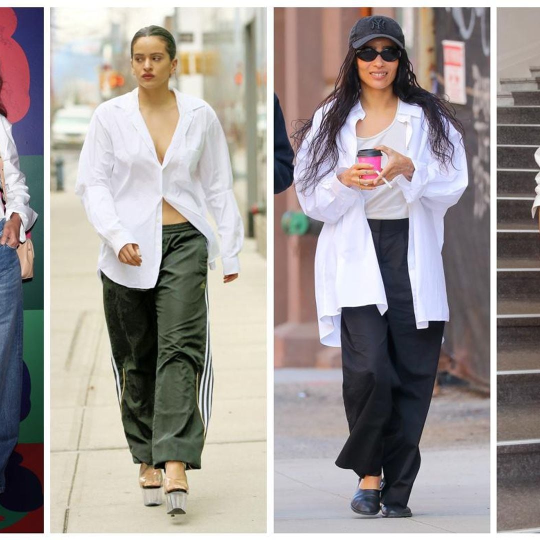 Así llevan las ‘celebs’ la clásica camisa blanca