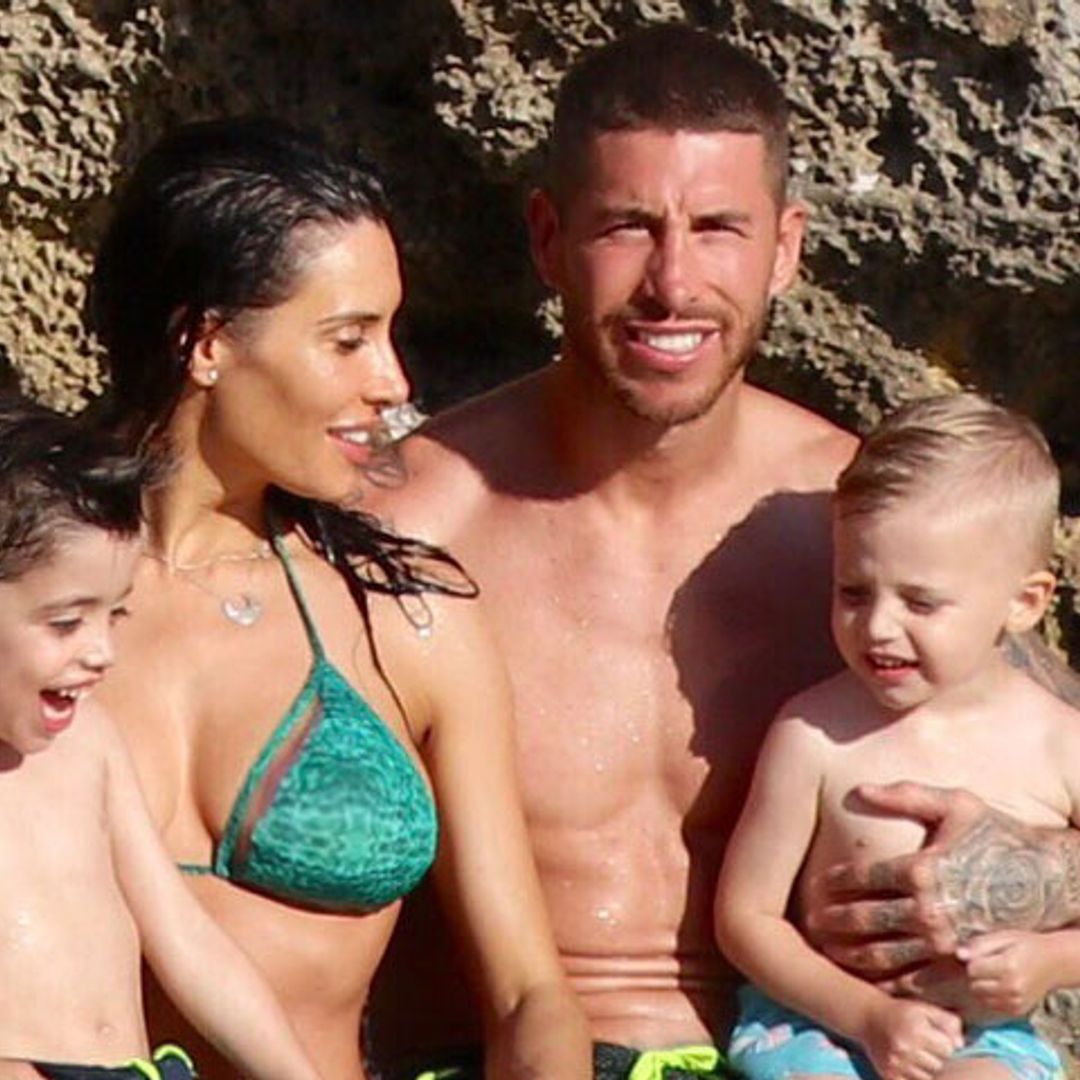 Pilar Rubio y Sergio Ramos, dos cuerpos diez de vacaciones familiares