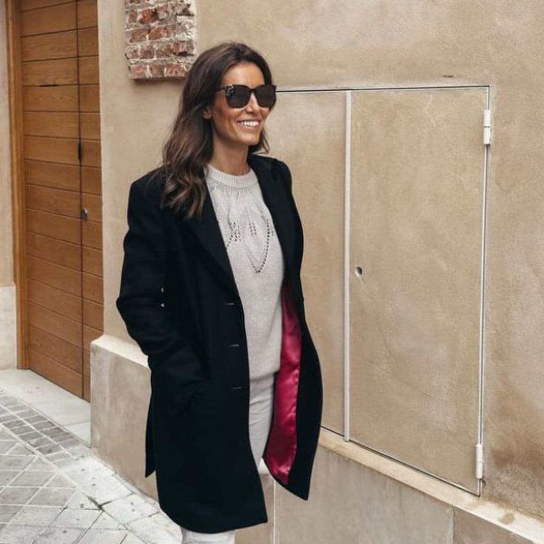 El look cómodo de Ana Boyer en Madrid con las zapatillas 'made in Spain' que hacen parecer más alta