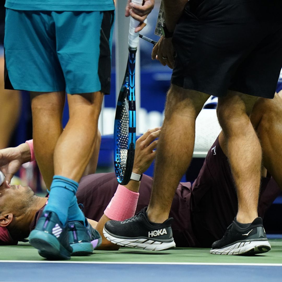 Rafa Nadal sufre un desafortunado golpe en el US Open: 'Pensé que me había roto la nariz'