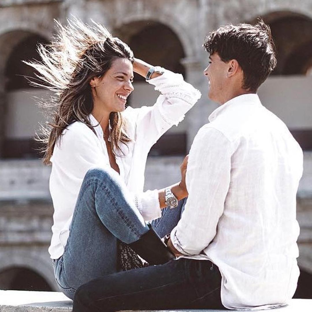 Roma, nueva parada del amor 'viajero' de Laura M. Flores y su novio