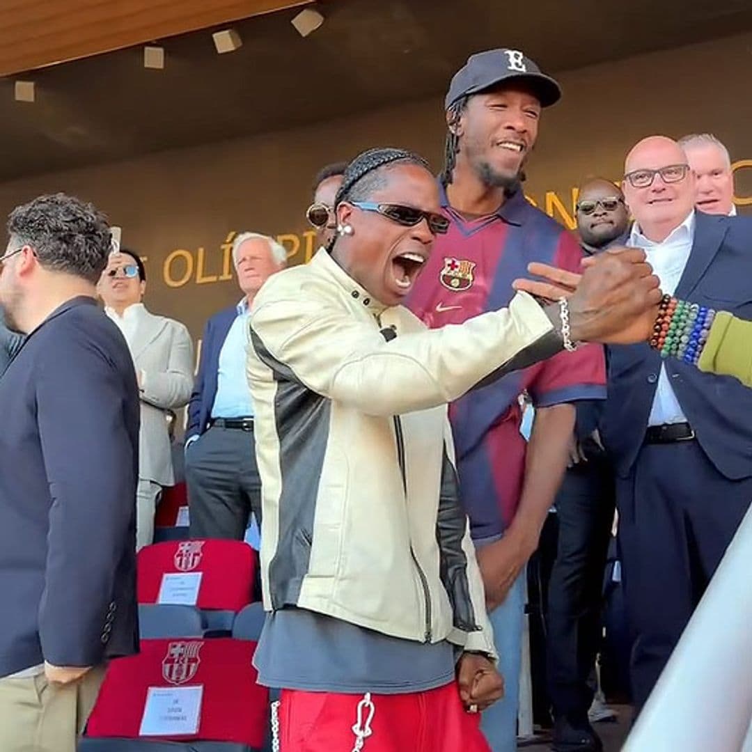 El vídeo viral de Travis Scott vibrando como un auténtico forofo del Barcelona en pleno estadio