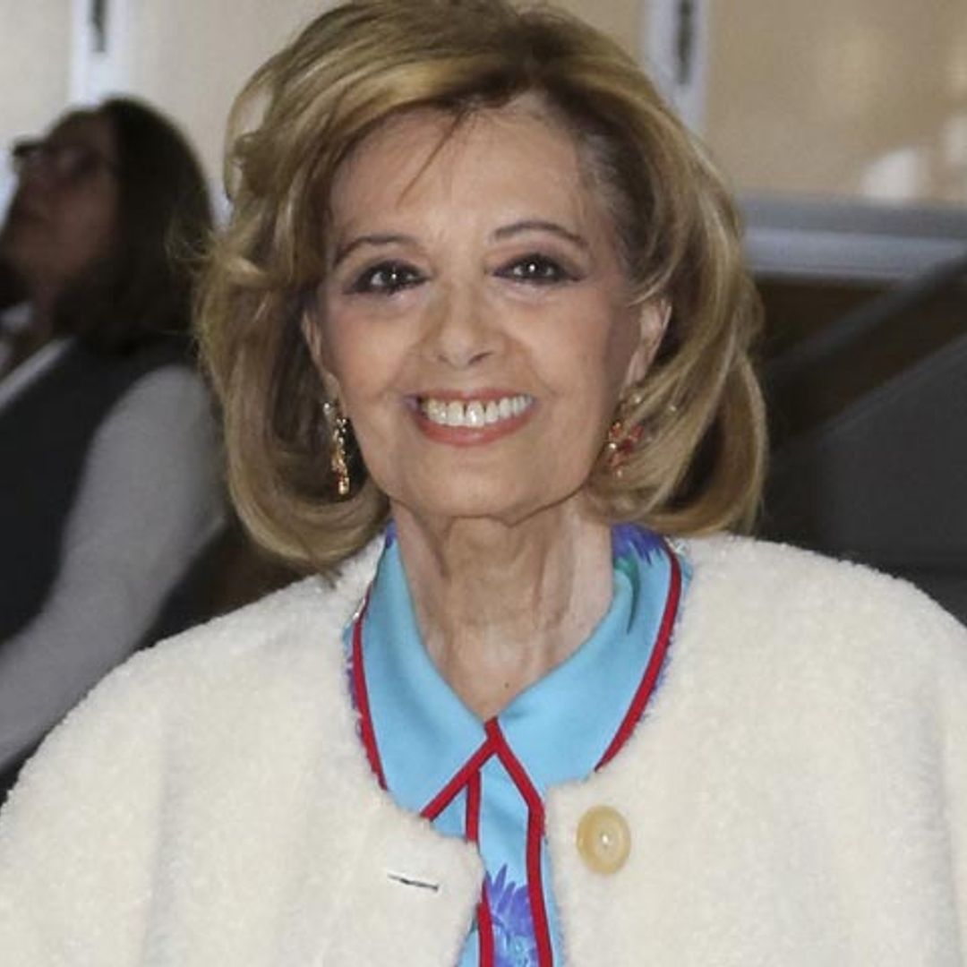 María Teresa Campos reaparece en televisión por sorpresa con 'la mejor noticia del año'