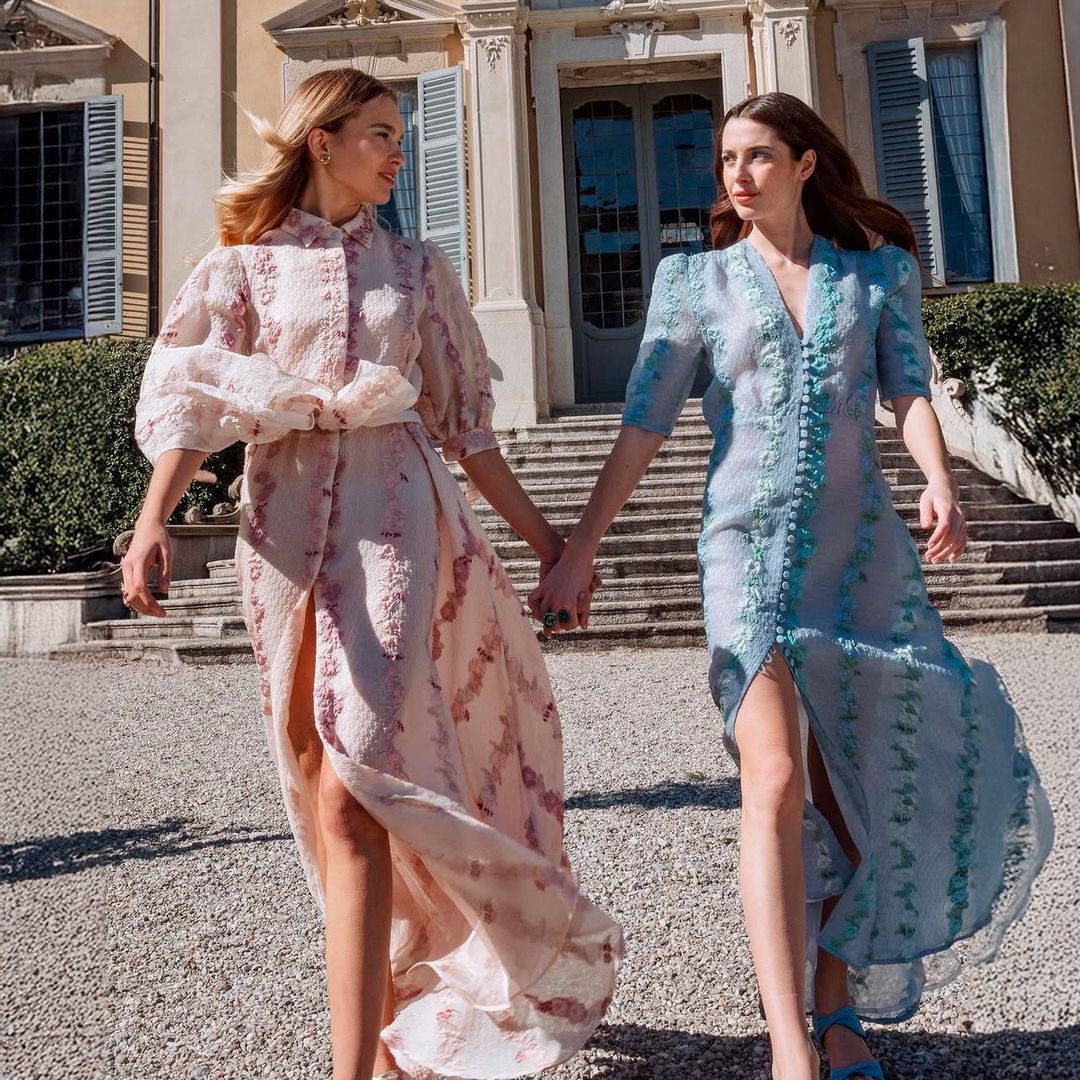 Vestidos de flores de Luisa Beccaria