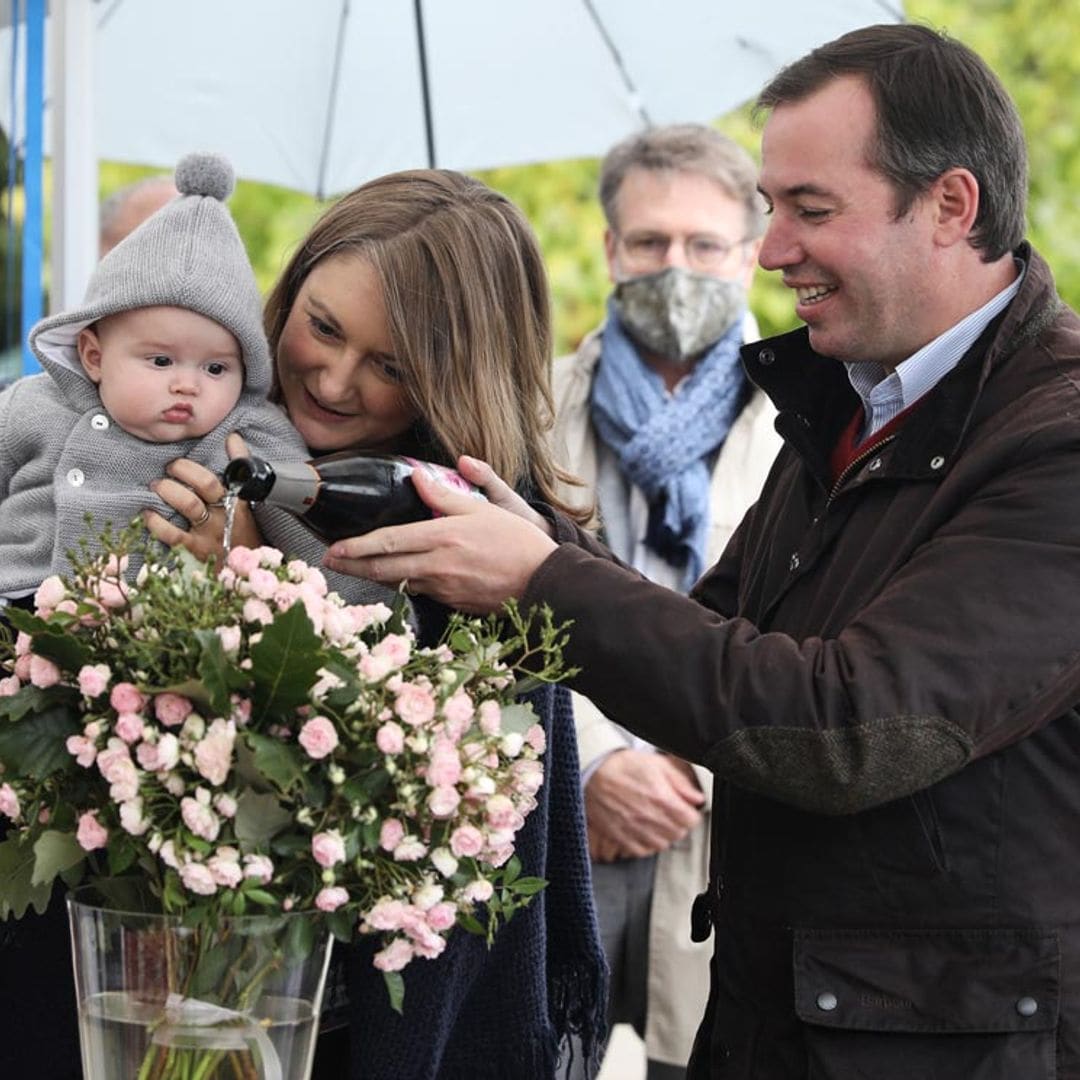 ¡Una rosa que lleva su nombre! La excursión (con homenaje incluido) de Charles de Luxemburgo