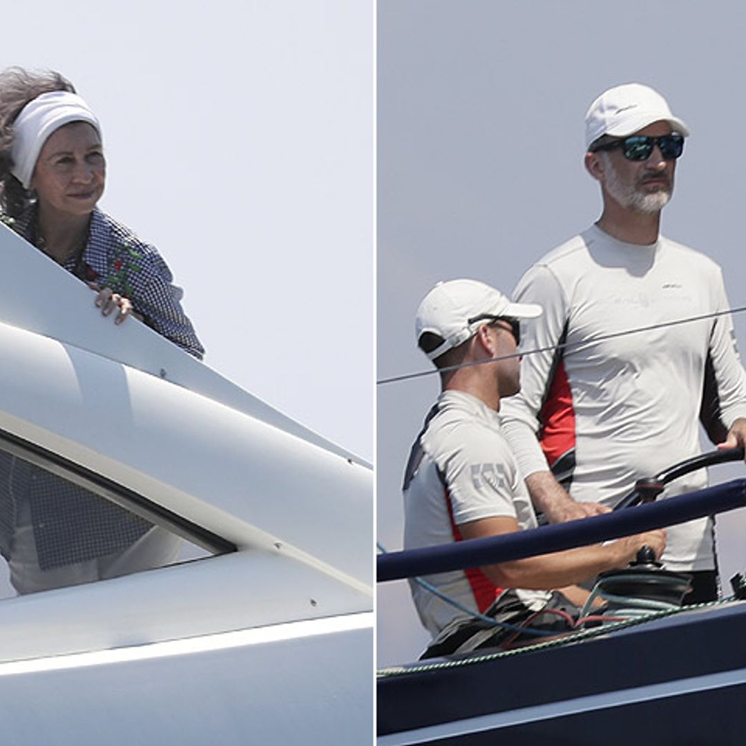 La reina Sofía no se pierde los pasos de su hijo en la Copa del Rey