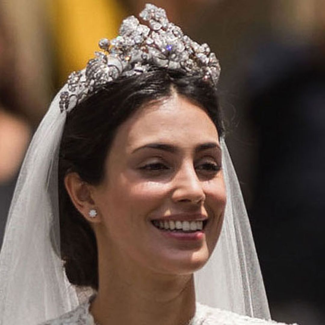 La tiara de Alessandra de Osma para su look de novia, el segundo gran secreto de la boda