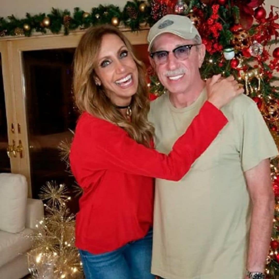 Lili Estefan con su padre