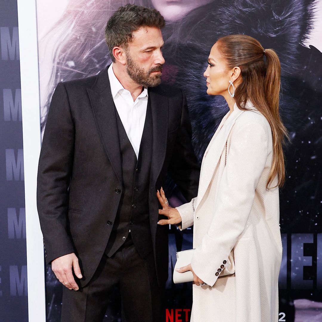 Jennifer Lopez and Ben Affleck Arrive for The Premiere of "The Mother" at the Westwood Regency Village Theater in Los Angeles, California, On May 10, 2023