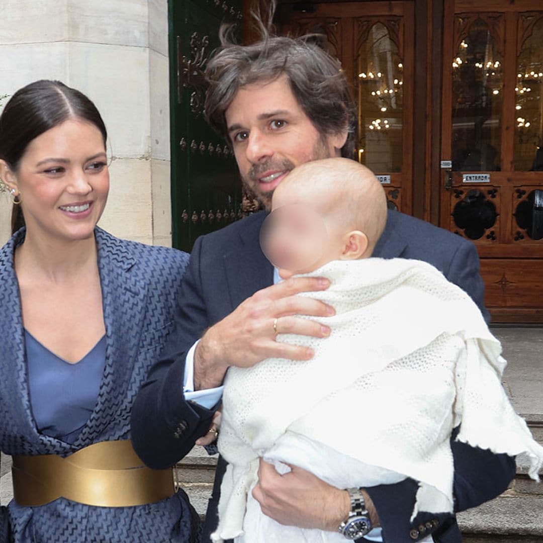 Isabelle Junot y Álvaro Falcó bautizan a su hija Philippa rodeados de familiares y amigos
