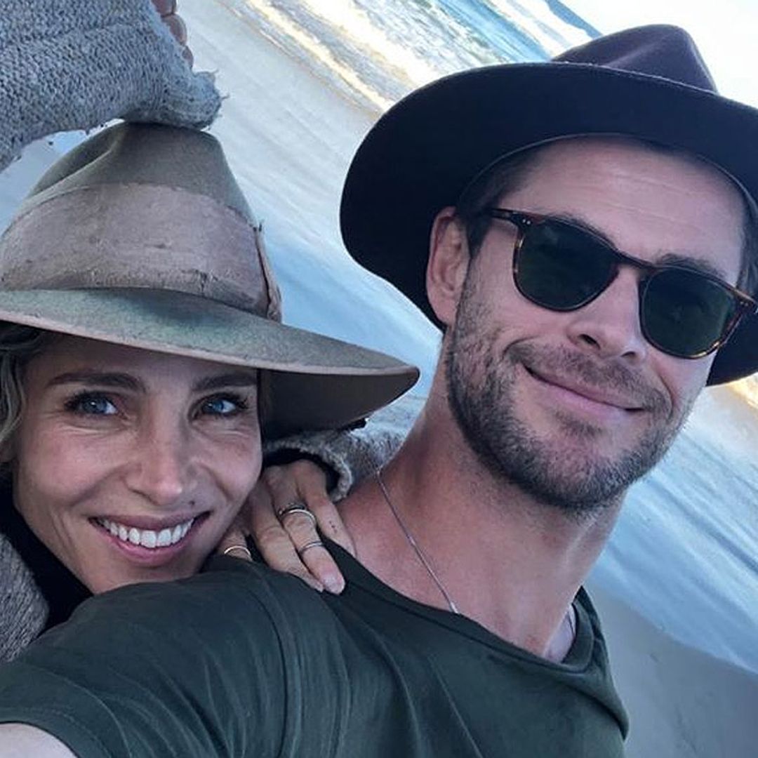 Uno de los hijos de Chris Hemsworth y Elsa Pataky, invitado sorpresa en una entrevista de papá