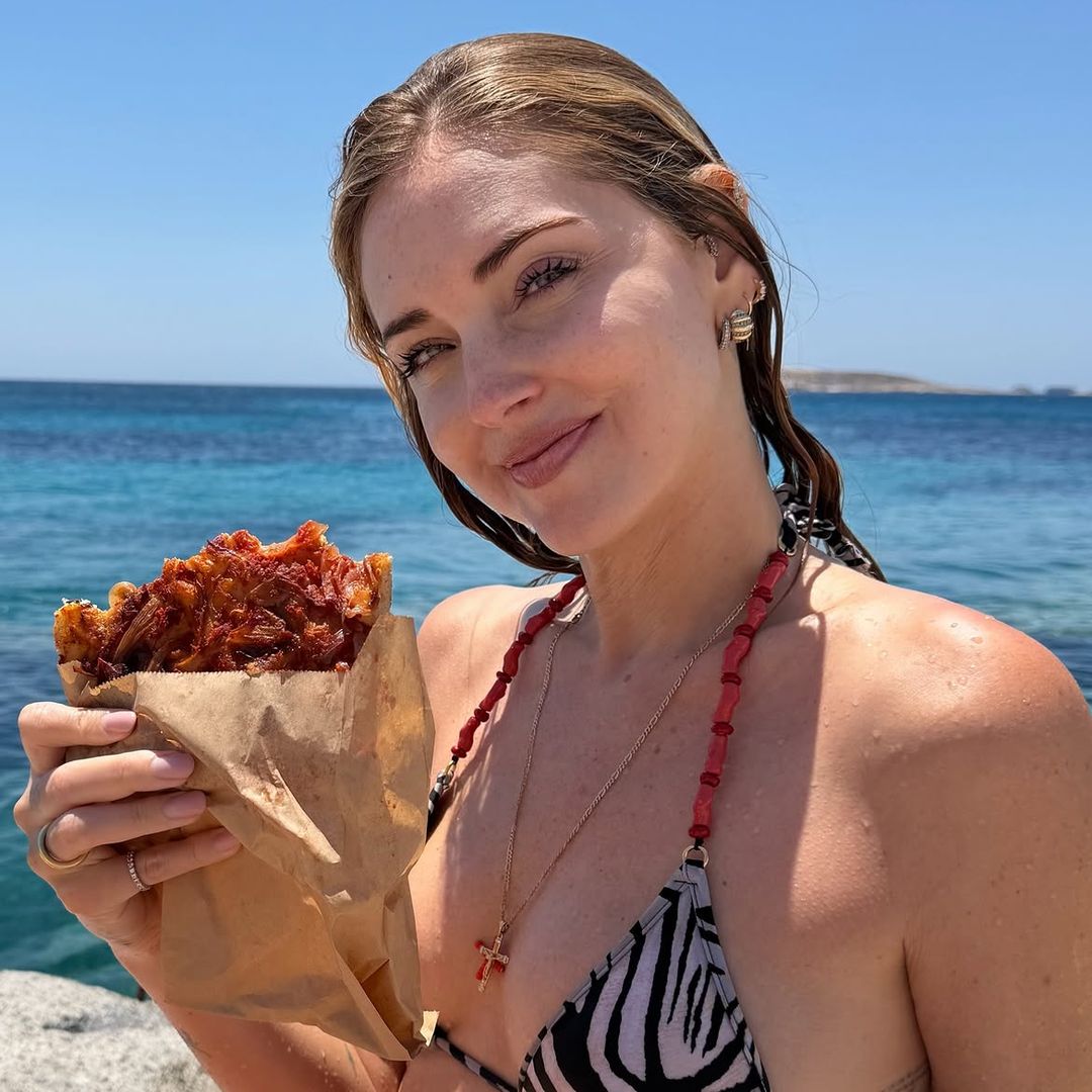 Chiara Ferragni en Kimolos, Grecia