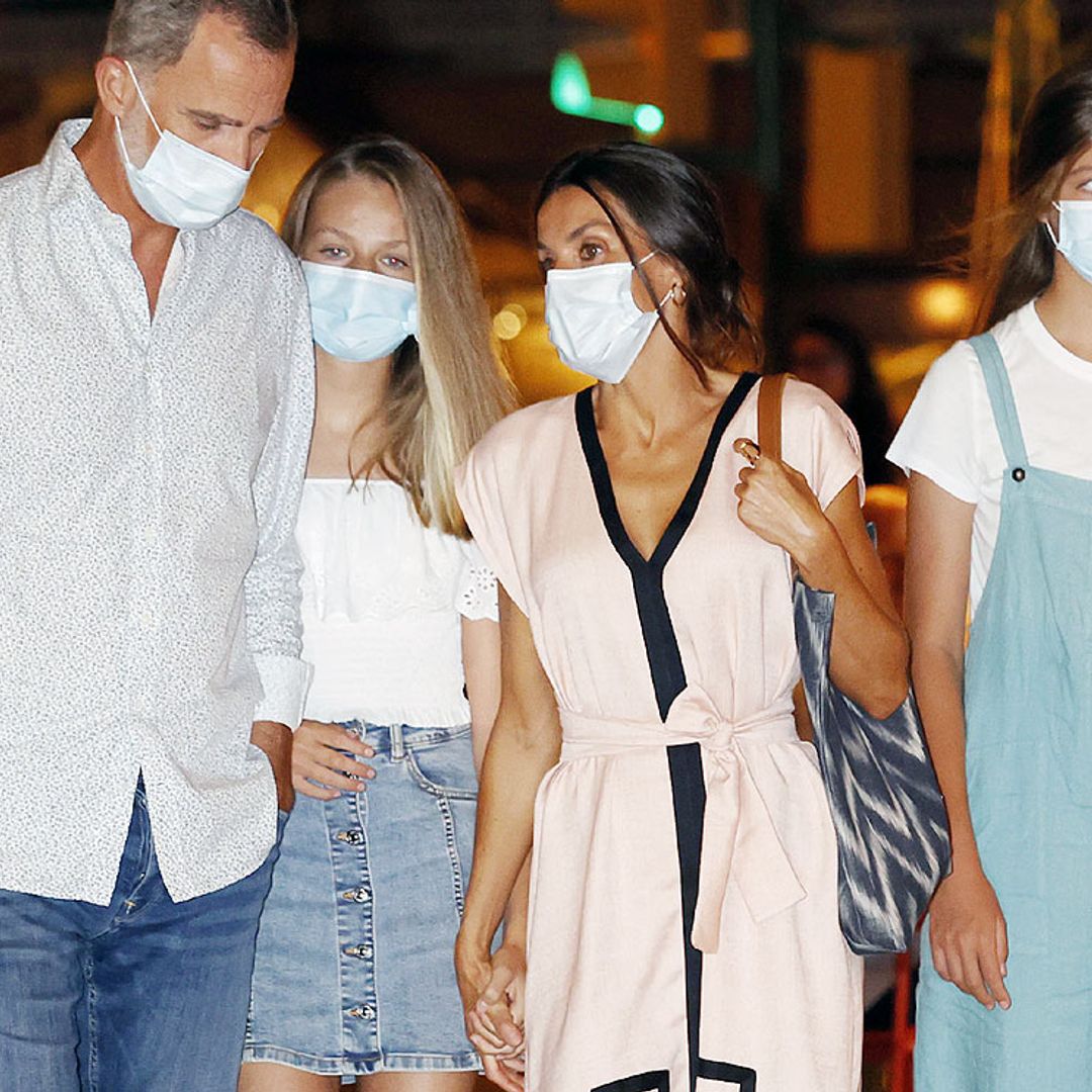 Sorpresa en Palma: los Reyes y sus hijas, de cena en el restaurante de Martín Berasategui