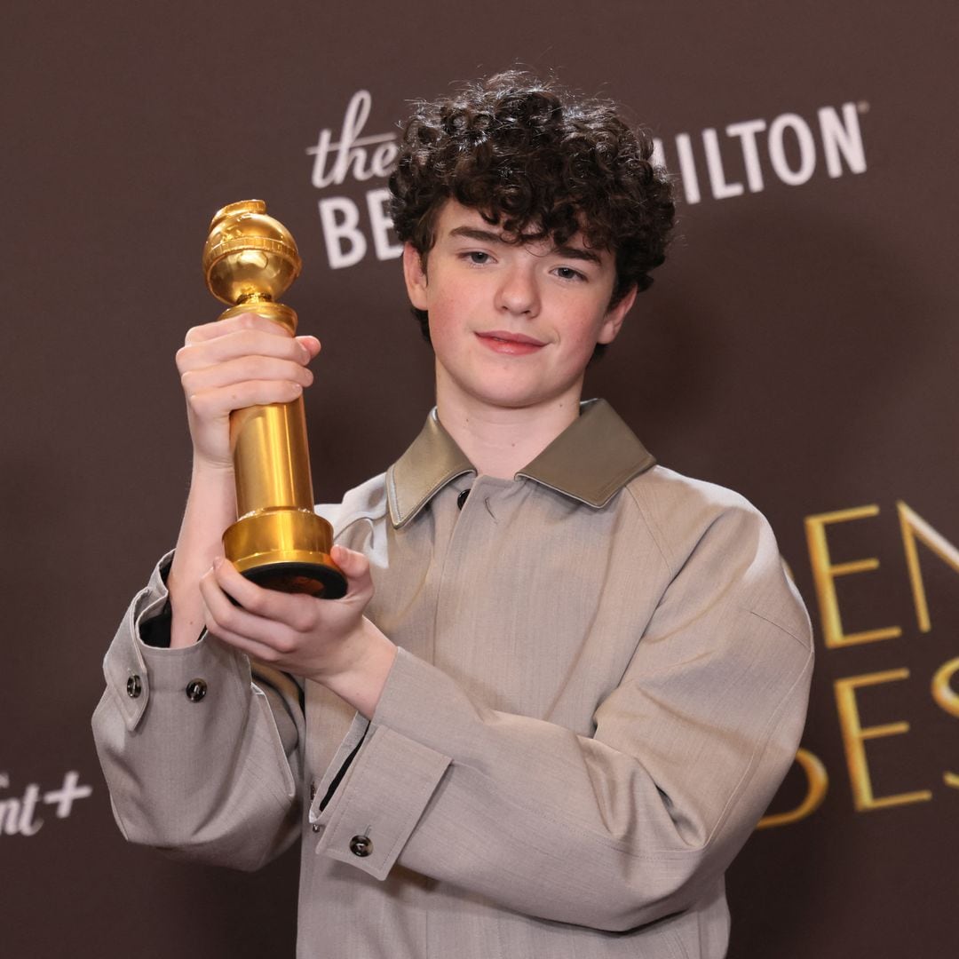 Owen Cooper, estrella de ‘Adolescence’, hace historia a los16 años en los Golden Globes 2026