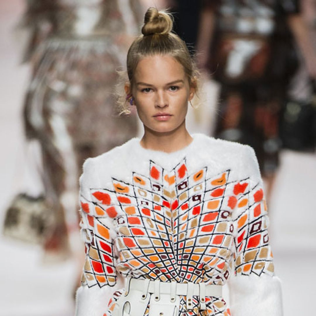 La exótica y romántica visión de Karl Lagerfeld con sus propuestas para Fendi
