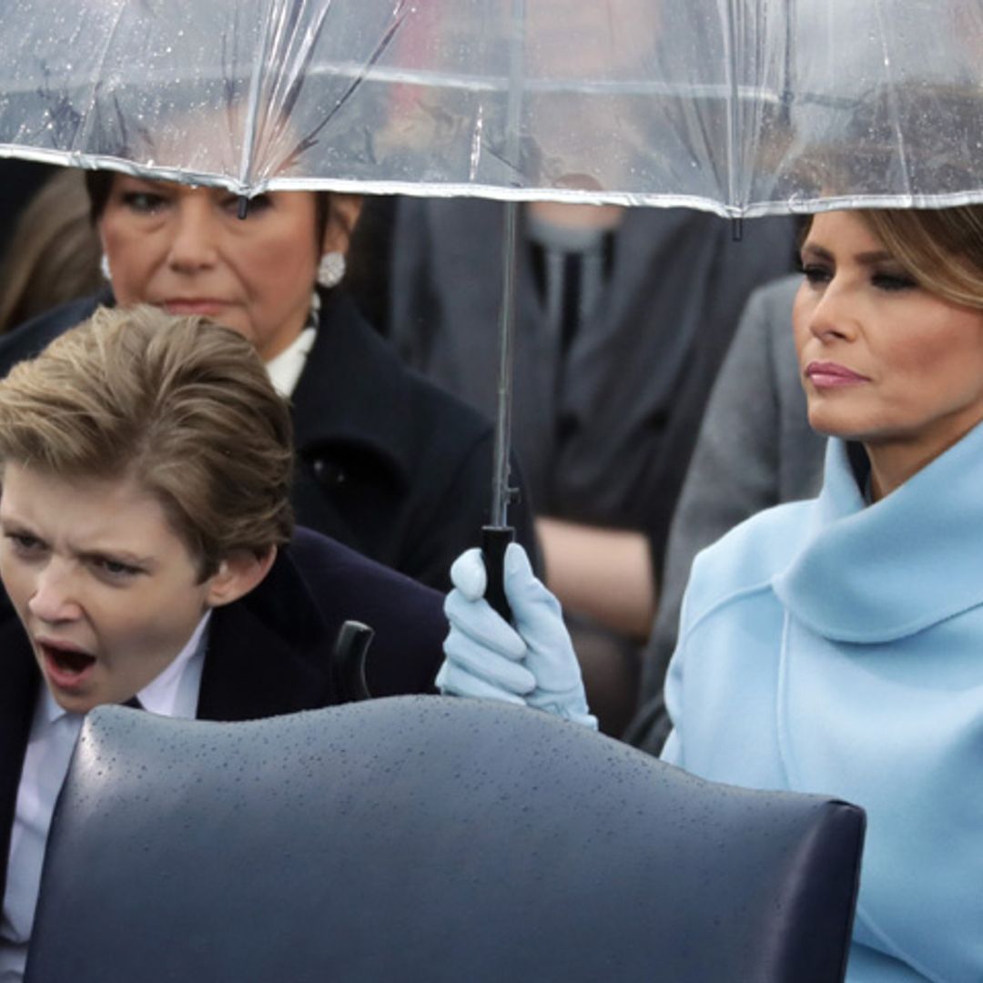Barron Trump, el otro protagonista de la investidura