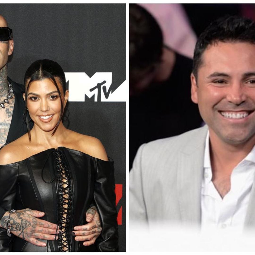 ¿Qué lazo une a Kourtney Kardashian con Óscar de la Hoya?