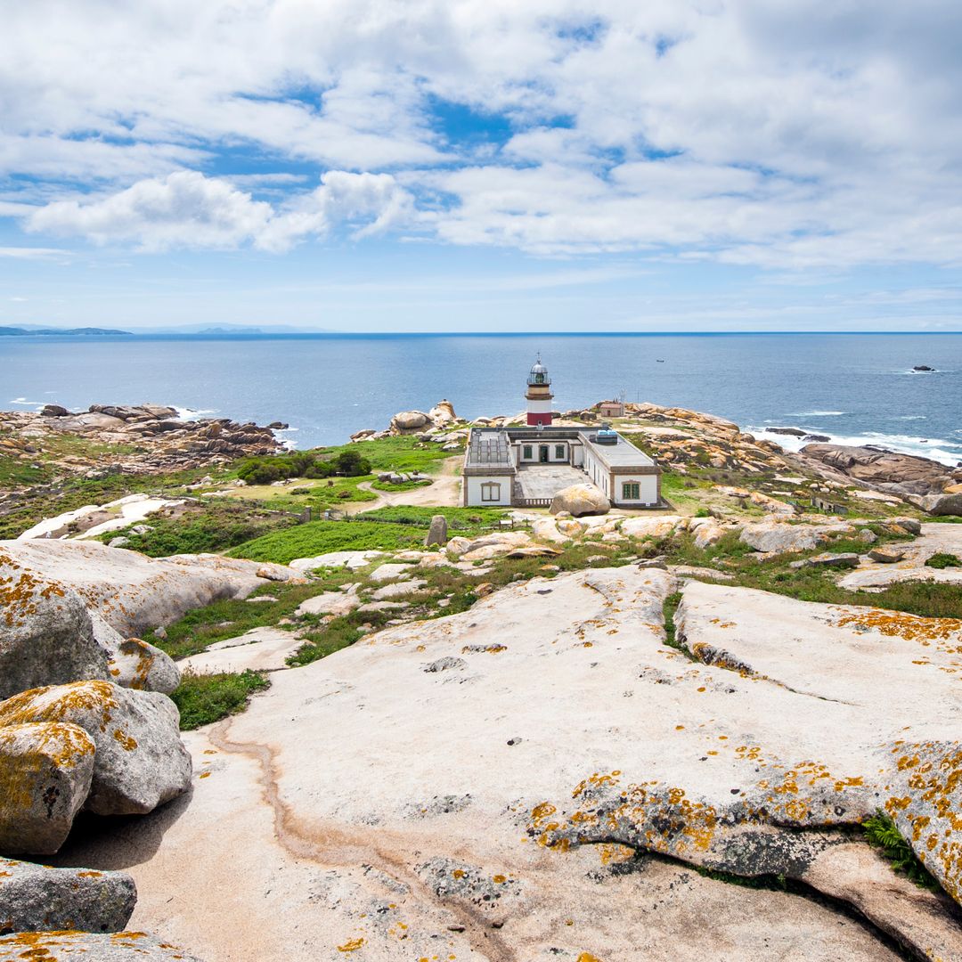 Faro de la isla de Sálvora, Parque Nacional de las Islas Atlánticas, Galicia