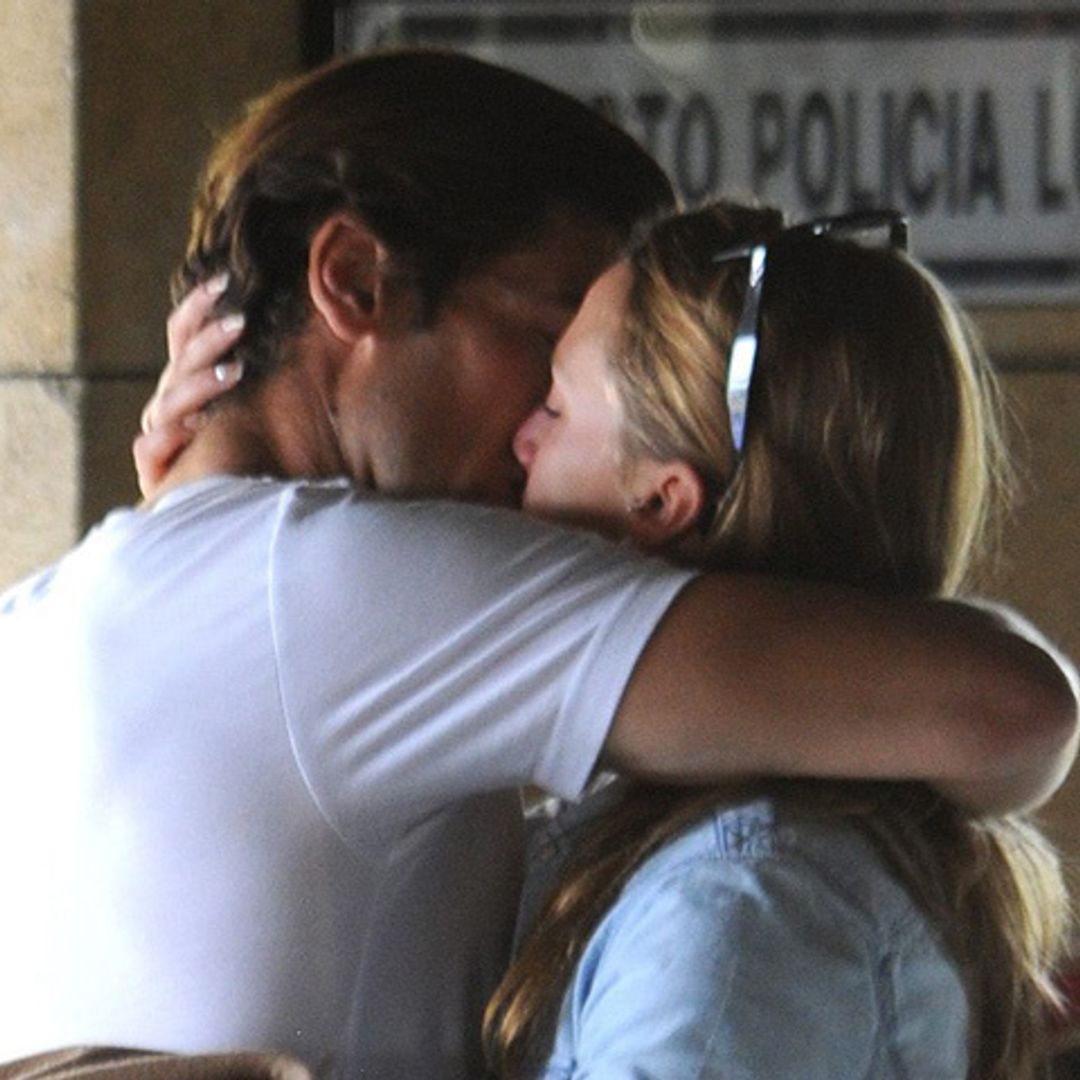 La romántica despedida de Mireia Belmonte y Javier Hernanz