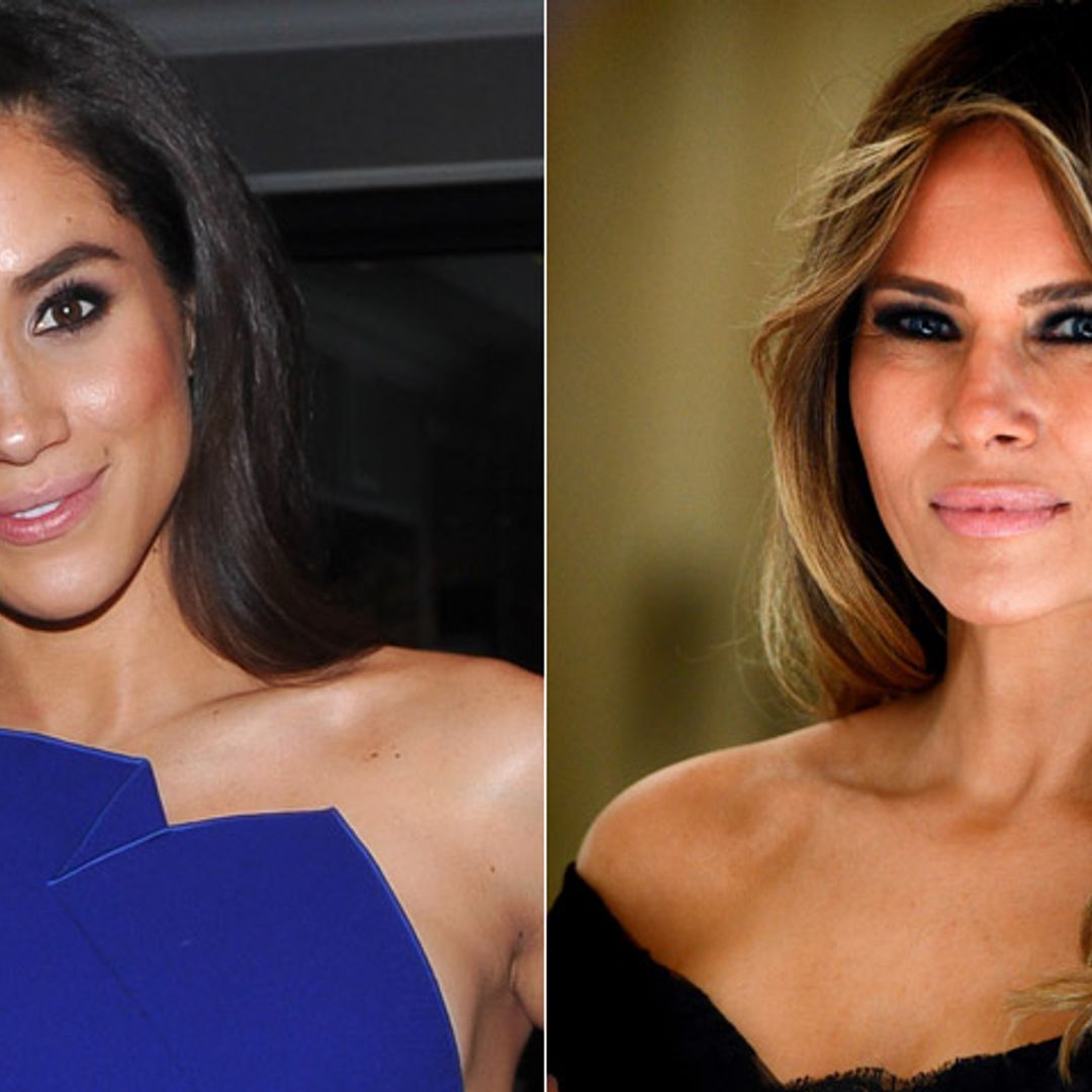 ¿Robará Meghan Markle el protagonismo a Melania Trump en su debut internacional en solitario?